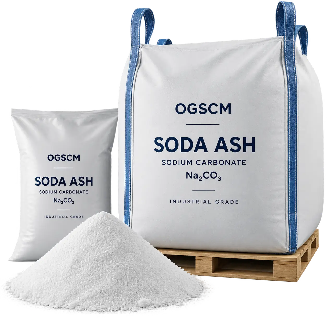 Soda Ash (Sodium Carbonate, Na₂CO₃)